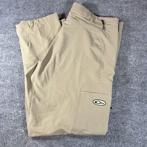 DRAKE Waterfowl Tech Pants Men's Size 40/Lightweight‎ Outdoors Hunting Khaki